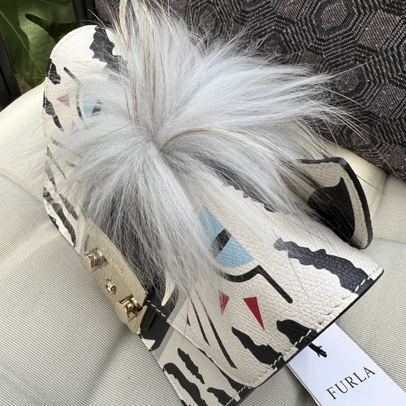 Furla Bags New Furla Limited Edition Furla White Tiger Jungle Bag